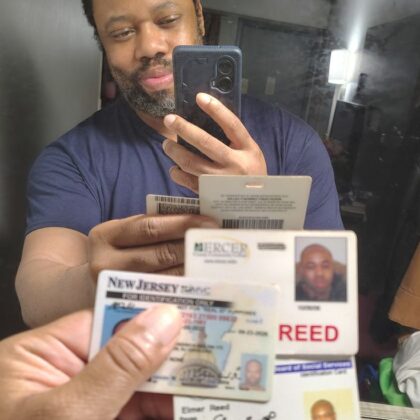 SELFIE, DRIVER LICENSE, SSN