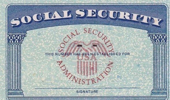 Replacement social security card
