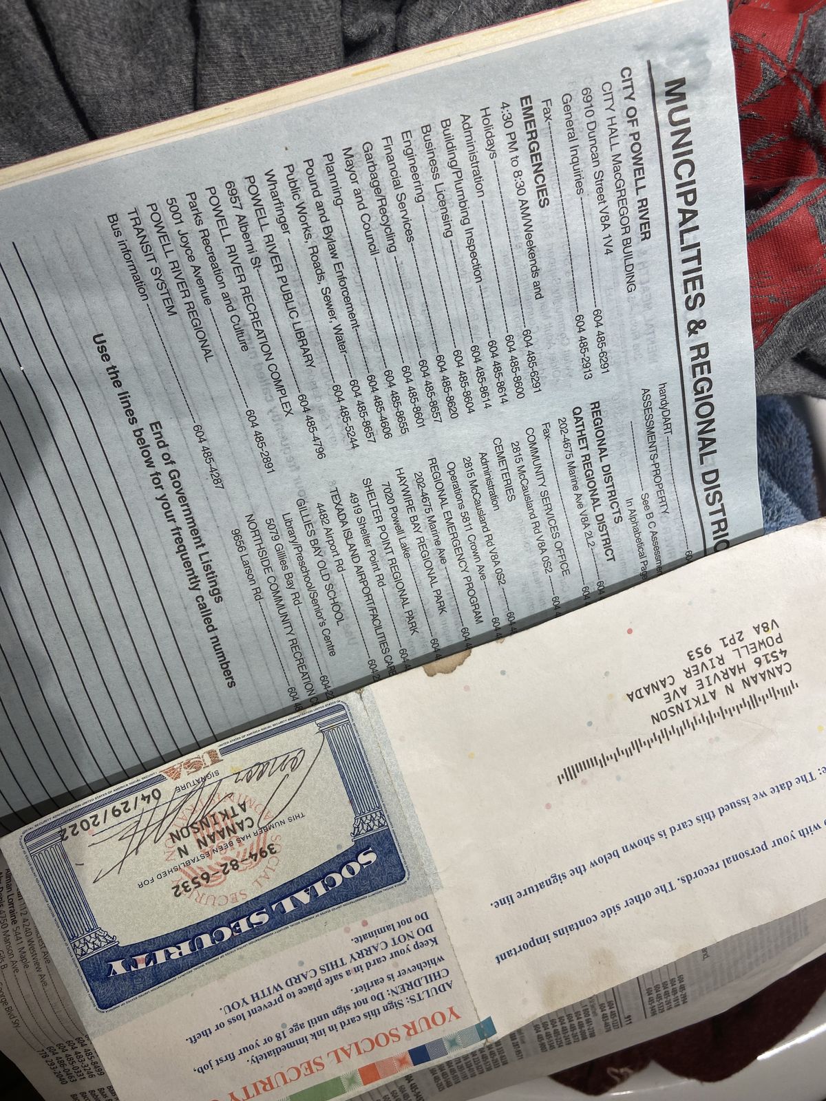 Apply for social security card