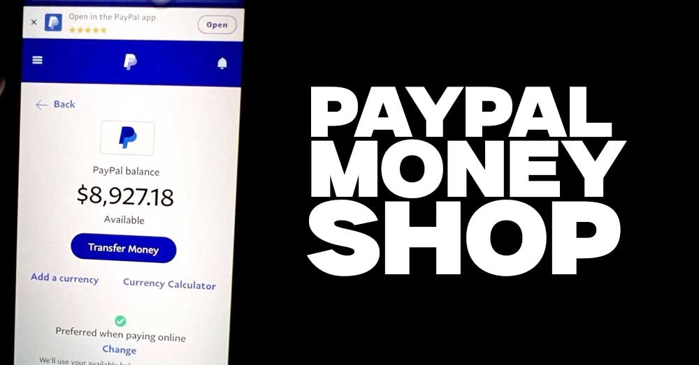 GET PAYPAL MONEY TRANSFER