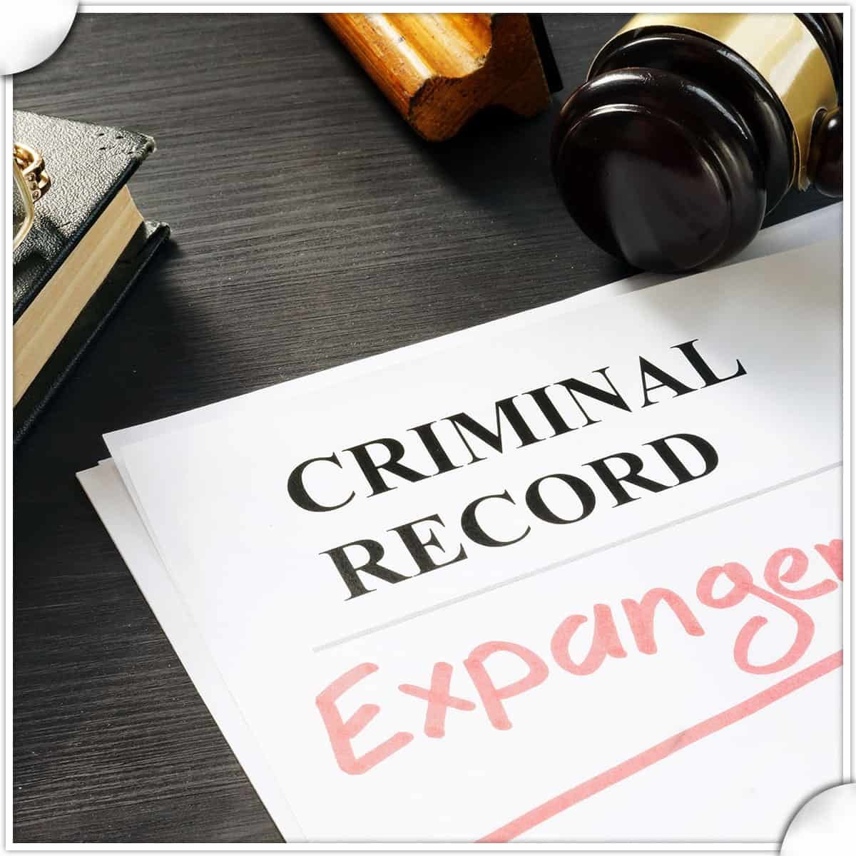 How can I erase my criminal record