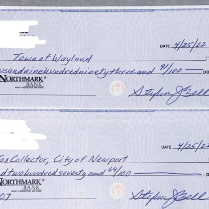 NOTRHMARK BANK DEPOSIT CHECK | $2000 - $5000